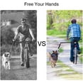 thumbnail image 5 of Dog Bike Leash - Easy Installation Removal - Hand Free Dog Bicycle - Exerciser Leash - for Exercising - Training Jogging - Cycling and Outdoor - Safe with Pets - Steel and Black Handle., 5 of 5