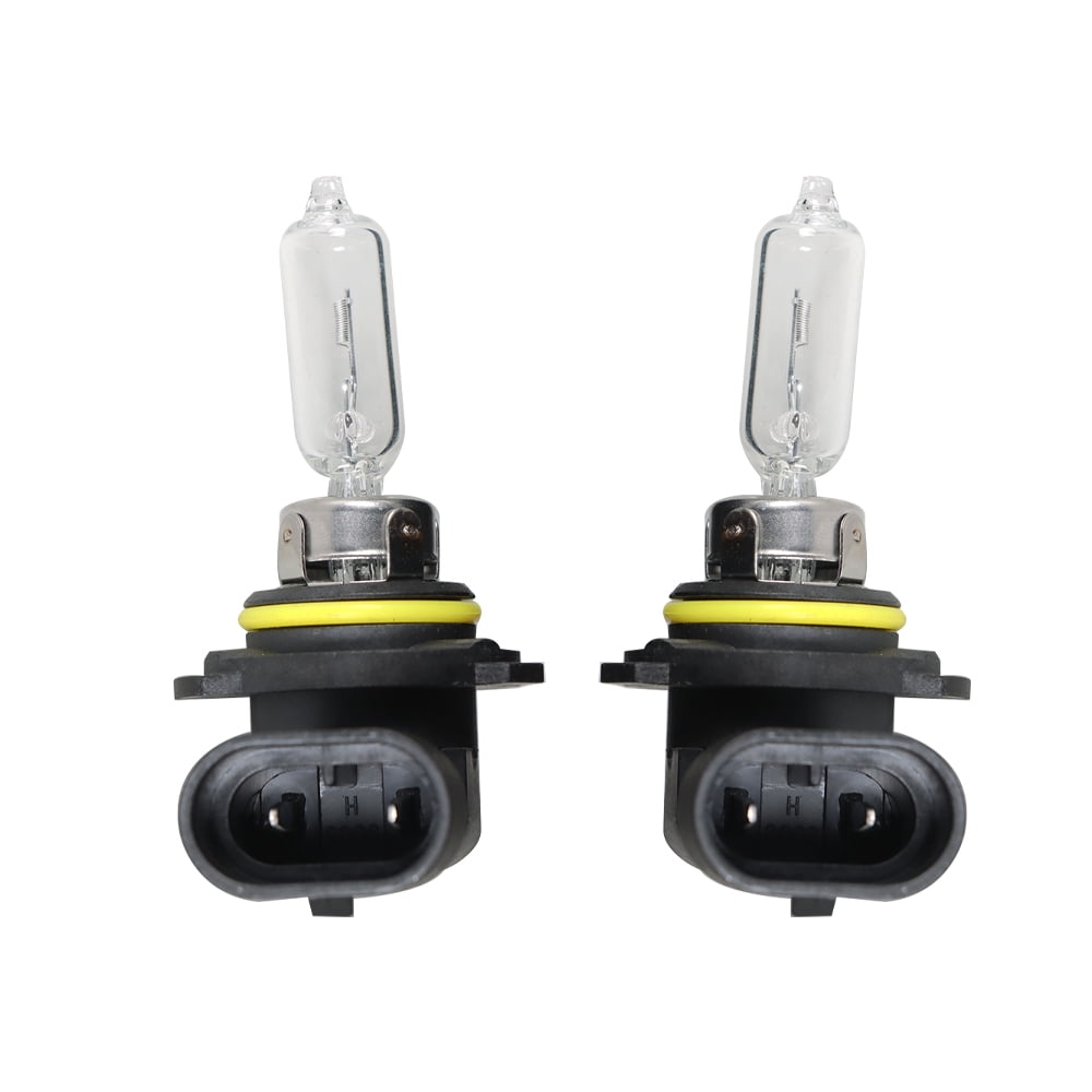 AKKON - For 2011-2014 Chrysler 300 Angel Eye Halogen Type Projector Black Headlights Housing - Pair