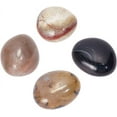 thumbnail image 2 of 200g Natural Sardonyx Agate Stone Natural Gemstone Palm Stone Thumb Worry Stone Tumbled Stone for Home Display Decoration Reiki Chakra, 2 of 9