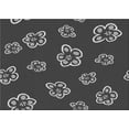 thumbnail image 1 of Ahgly Company Machine Washable Indoor Rectangle Transitional Charcoal Black Area Rugs, 7' x 9', 1 of 7