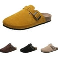 thumbnail image 1 of Womens Cork Slippers,soft Clogs For Women,womens Clogs-mules House Slipers With Arch Support And Adjustable Buckle Yj51-2, 1 of 5