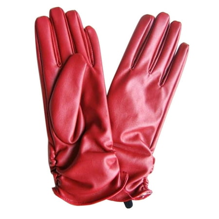 Simplicity - Women Faux Leather Winter Warm Thermal Lining