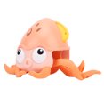 thumbnail image 1 of Juguete De Pulpo, Regalo De Cumpleaños De Juguete De Bañera De Bebé Libre De Tóxicos Para Exteriores Durante 18 Meses Arriba OTVIAP Naranja, 1 of 8