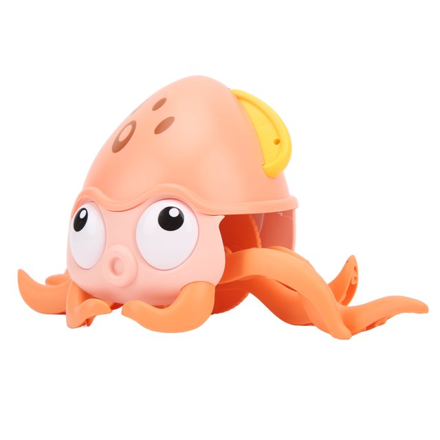 Juguete De Pulpo, Regalo De Cumpleaños De Juguete De Bañera De Bebé Libre De Tóxicos Para Exteriores Durante 18 Meses Arriba OTVIAP Naranja