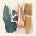 thumbnail image 2 of Popp, Grace 20x20 White Modern Wood Framed Museum Art Print Titled - Ochre Echo III, 2 of 4