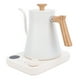 thumbnail image 1 of Hervidor Eléctrico de Cuello de Cisne, Caldera de Agua de Calentamiento Rápido de 1200 W Con Control de temperata, Tetera de Acero Cafe de Parer Verter, 1 of 7