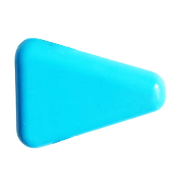 El Sonido de Silicona Triangular Cura Aluminio Portátil: Triángulo -bloqueo de Las Partes Del Ajuste Profesional -FORGIVORS -Herramienta de Reparación Azul claro