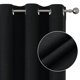 thumbnail image 2 of Cortinas Joydeco 2 paneles térmicas blackout 132x305 cm, 2 of 8