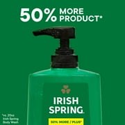 Irish Spring Active Scrub Moisturizing Face and Body Wash, All Skin Types, 30 fl oz Bottle
