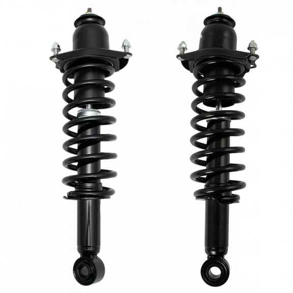 TRQ Rear Complete Loaded Strut Shock Spring Assembly Pair 2pc Set for Corolla SCA71043