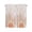 Orange, variant on Kitchen Curtains 54 Inches length, Orange Sunshine Window Treatment Curtain Drapes, Lines Retro Abstract Middle Century Decorative Window Curtains for Bedroom Cafe, 52"x54", 2 Panels