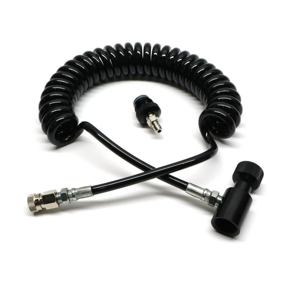 Captain O-Ring Deluxe Remote Line for Paintball High Pressure Air (HPA) / CO2 Tanks (Universal fit for All Paintball Markers)