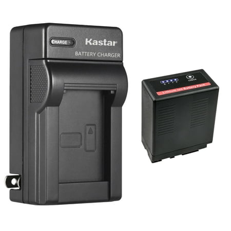 Kastar 1-Pack Battery and AC Wall Charger Replacement for Panasonic AG-HMR10  AG-HMR10A  AG-HMR10E  AG-HMR10P  AG-AC7  AG-AF100  AG-AF105A  AG-AC130  AG-AC130A  AG-AC130AEJ  AG-AC130AP Video Camera