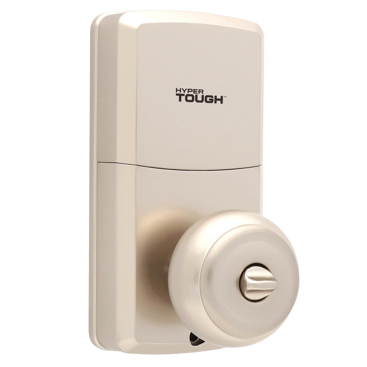 (4 pack) Hyper Tough Digital Ball Knob- Satin Nickel