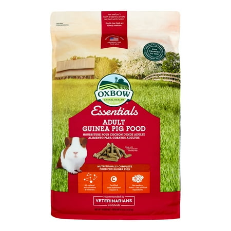 Oxbow Pet Products Essentials Cavy Cuisine Adult Guinea Pig Dry Food, 10