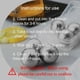 thumbnail image 4 of Stainless Steel Whiskey Stones, 8Pcs Reusable Ice Cube with Ice Tongs Set, Metal Ice Ball Cube for Whiskey, Rum, Vodka, Scotch, 4 of 4