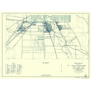 Bexar County Texas - Highway Department 1936 - 23.00 x 30.96 - Glossy Satin Paper