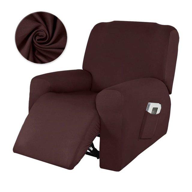 HLONK Housse Imperméable pour Fauteuil Inclinable, Housses de Fauteuil Inclinable Lazy Boy, Housse de Fauteuil Extensible, Housse de Sofa 1 Place pour Enfants et Animaux
