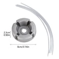 thumbnail image 3 of Outdor Mower Thickened Aluminum Head Cutting Disc Function Disc Garden, 3 of 6