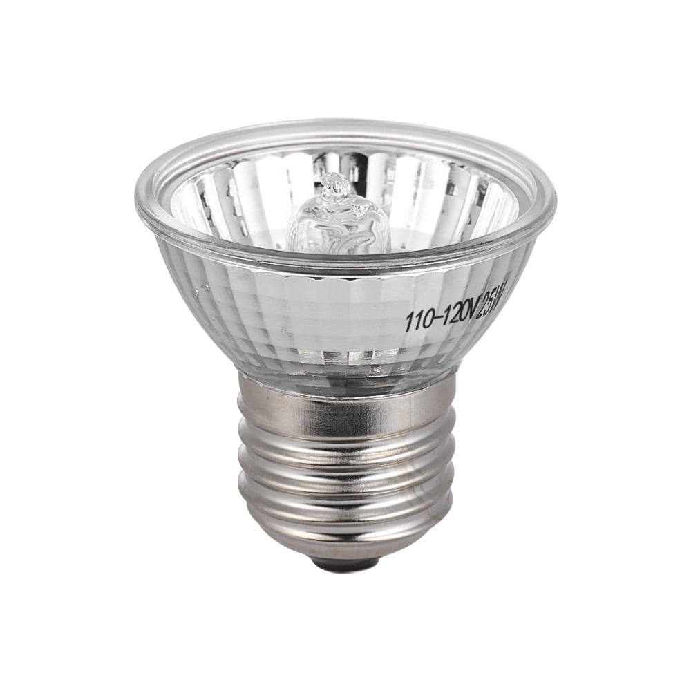 E27 Reptile Basking Light Heat Lamp Heater UVB/UVA Halogen Bulb 25/50/100W 