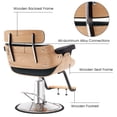 thumbnail image 3 of BarberPub Modern Hydraulic Salon Chair, Swivel Barber Chair, 3 of 8