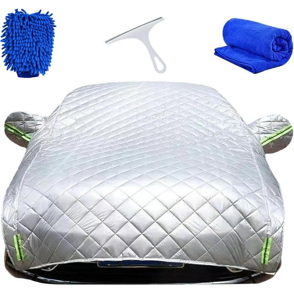 2025 Upgraded Hail Protector Car Cover, Car Cover Hail Protection Padded, Vehicle Hail Blanket, Durable All-Weather Protection for Sedan, SUV, MPV & Hatchback