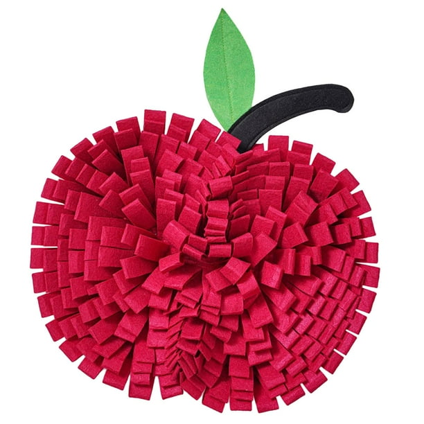 Schnüffelmatte für Hunde, langsame Fütterungsmatte, Hundepuzzlespielzeug, Rosado