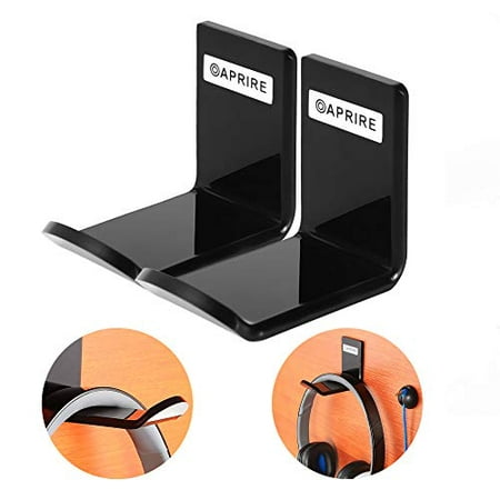 Headphone Stand Hanger Wall Mount - Pack of 2 OAPRIRE Acrylic Headphone Headset Holder, Best Gaming Headset Stand with (Best Gaming Headset Australia)