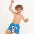 thumbnail image 4 of Xuhomer Summer Swim Trunks for Boys Teens Funny Print Drawstring Elastic Waist Beach Shorts Casual Loose Vacation Bathing Suit 6-15T, 4 of 7