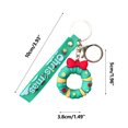 thumbnail image 3 of LSLJS Christmas Santa Keychain - Cute 3D Wreath Xmas Tree Shape Hanging Ornaments with Keyring Purses Wallets Backpack Car Rearview Mirror Pendants Christmas Decorations for Party, 3 of 5