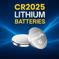 thumbnail image 2 of CR2025 Battery 5 Pack | CR 2025 Batteries | Up to 70% More Power | 10 Year Shelf Life | CR 2025 3v Lithium Coin Battery | Best for Car Key Fob Remote, Medical Devices, Watches., 2 of 4