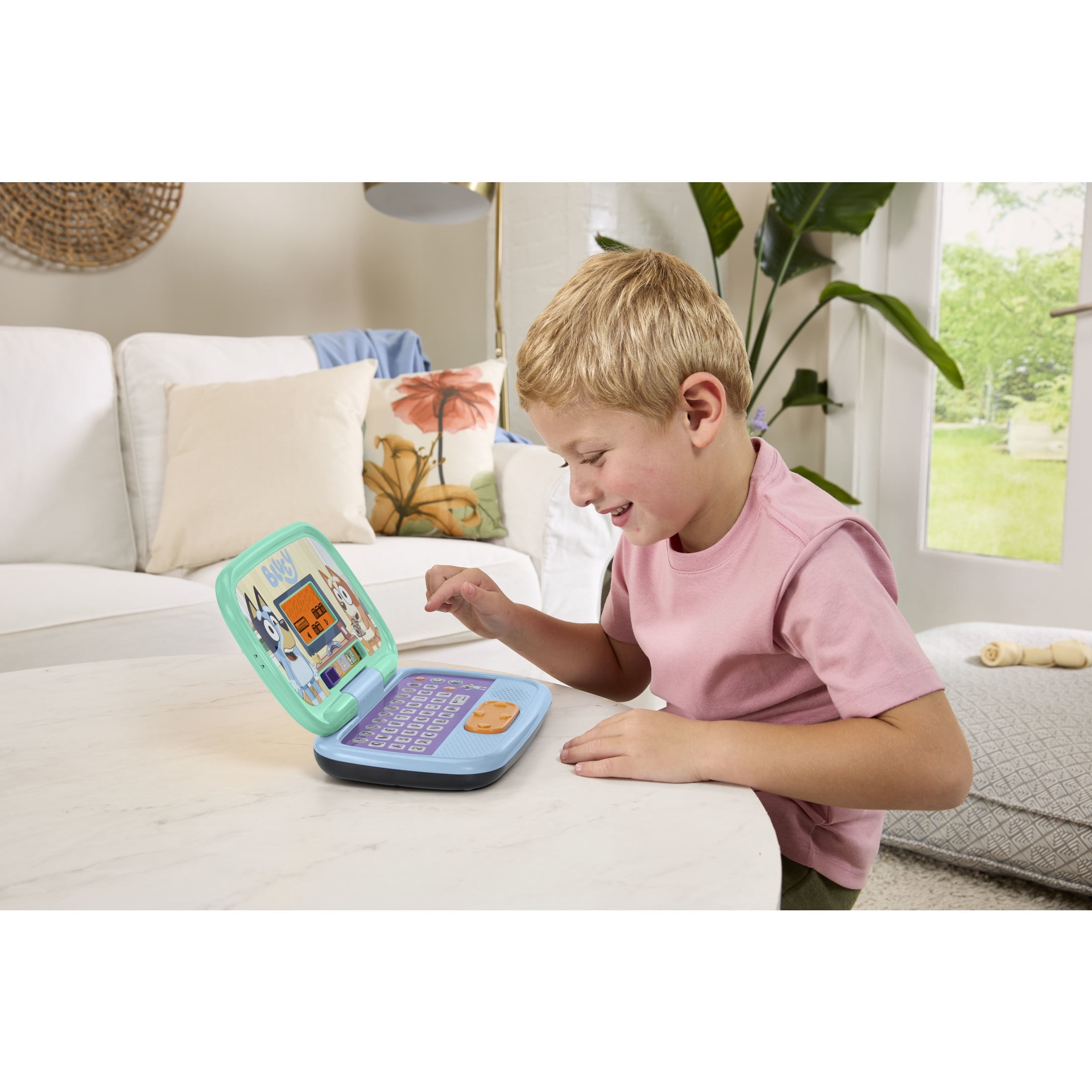 VTech® Bluey Game Time Laptop, Interactive Learning Toy for Kids, Ages 3 to 6 Years Old