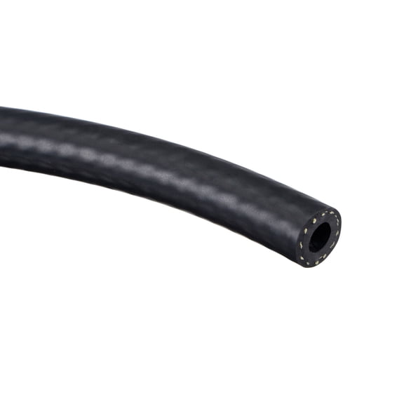 Unique Bargains 1/4" ID Fuel Line Hose 15/32" OD 3.3ft Oil Tubing Black for Small Engines
