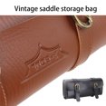 thumbnail image 4 of serony Front Bag Smooth Surface Workmanship Mounted Pouch Upgraded Fittings Container Scooter Accessories Handlebar Pack Storage Bags Black, 4 of 9