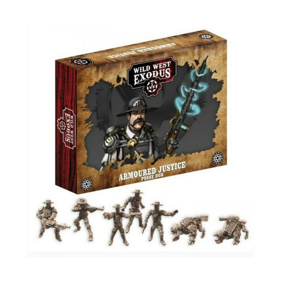 Warcradle Studios Armoured Justice Posse Set New