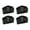 K75 95, variant on 4Pcs High Strength Nylon Fixation Cable Clamps Single Cores Highly Voltages Cabinet Wire Clamps for Secure Wire Management