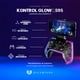 thumbnail image 4 of Gamepad BALAM RUSH KONTROL GLOW G595 RGB Inalambrico Pc Android PS3 PS4 BR-936910 negro, 4 of 6