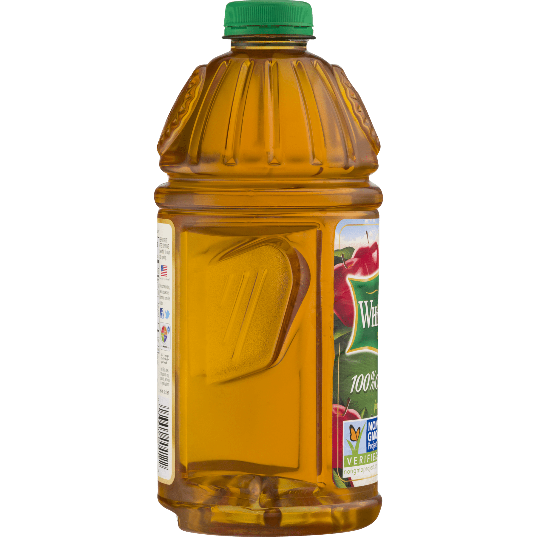 (2 pack) White House 100% Apple Juice, 64 fl oz Bottle
