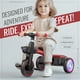 thumbnail image 3 of Triciclo para Niños SEREED con Asiento y Manubrio Ajustables, Rojo, 3 of 9