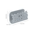 thumbnail image 2 of Portaesponjas para fregadero, soporte de ventosas, organizador de plástico para fregadero con ventosas, accesorios de baño para fregaderos de cocina y baño (gris), 2 of 4