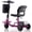 Purple, variant on QEASET Foldable 3-Wheel Electric Mobility Scooter for Adults – Lightweight 50 lbs, 300 lb Capacity, Dual Battery, Travel-Ready, Grey
