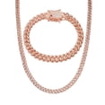 thumbnail image 1 of Cadena de eslabones cubanos de cadera para hombres, collar cubano helado de Miami, collares ostentosos chapados en oro, joyería de rapero de 13MM para hombres y mujeres Tan Jianjun unisex, 1 of 2