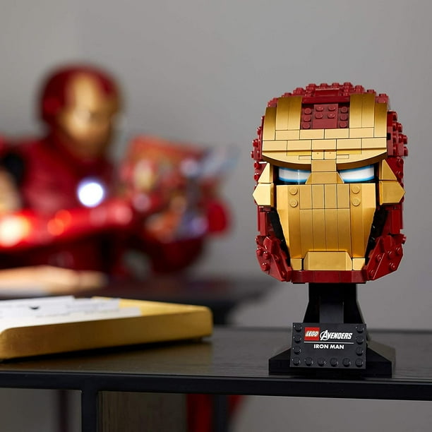 Lego iron man helmet 76165 hotsell