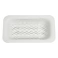 thumbnail image 1 of Corner Sink Strainers for Kitchen Sink Collapsible Colander Drain-Basket Strainer Over the Sink for Kitchen Kitchen Sink Drain Basket Corner Kitchen Sink Strainer Basket, 1 of 1