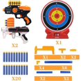 thumbnail image 6 of Beefunni Shooting Game Toy for kids,Digital Targets with 2 Foam Dart Blaster,Outdoor Game Toys Gifts for 8-12 Year Old Boys, 6 of 6