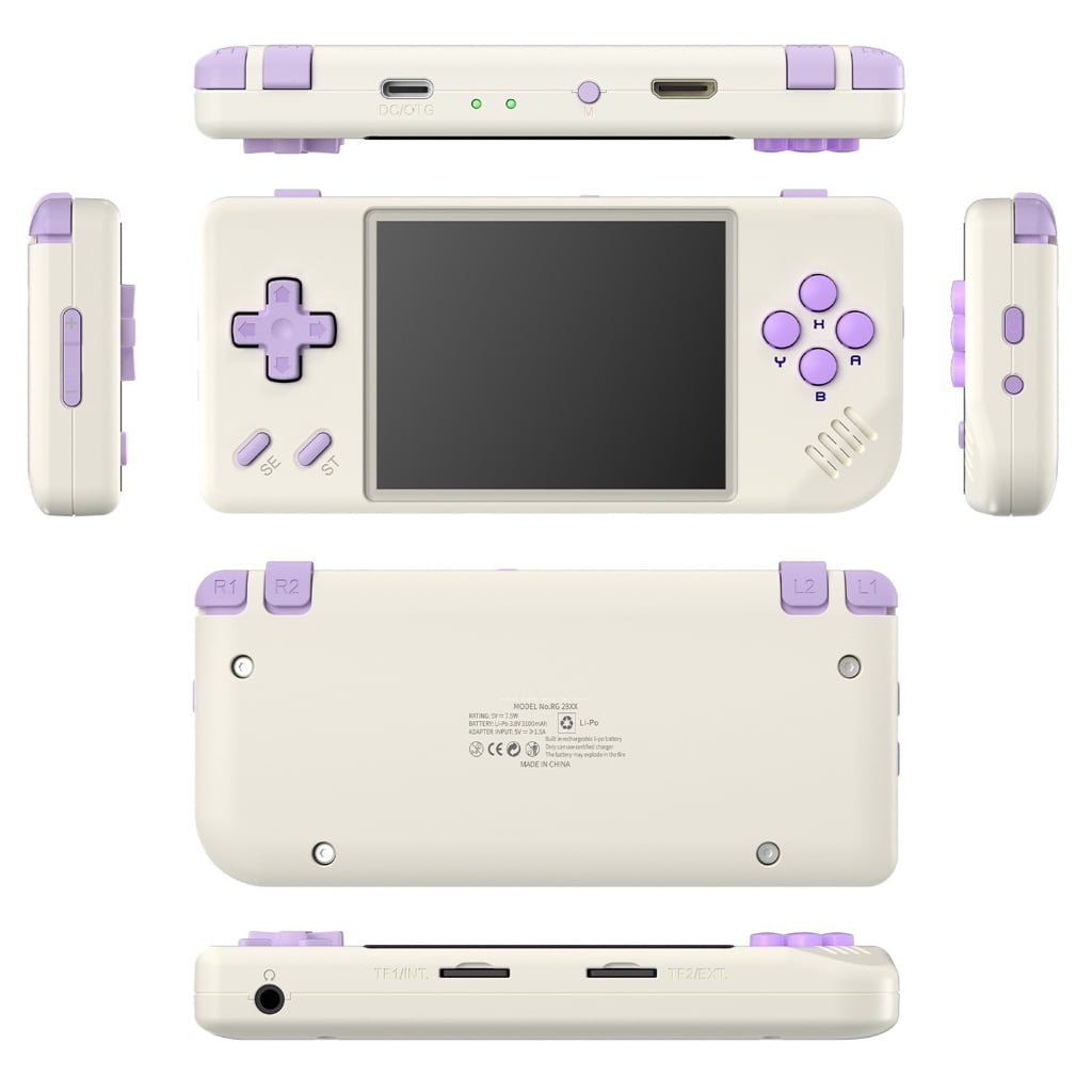 Handheld Game Consoles 2.83in Screen for Linux System 3100mAh Battery 640x480P Video Player Support Card Input