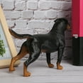 thumbnail image 4 of Realistic Dog Figurine Rottweiler Figure 8.7in Large Plastic Animal Sculpture Model Lifelike Animal Statue Home Decoration, 4 of 8