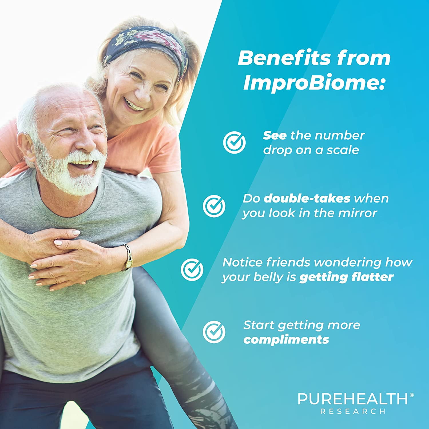 PureHealth Research ImproBiome Prebiotics Formula