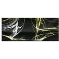 thumbnail image 2 of It's Ridic! Black & Yellow Sports / Riding Headband Stretch Nylon Fabric, 2 of 2