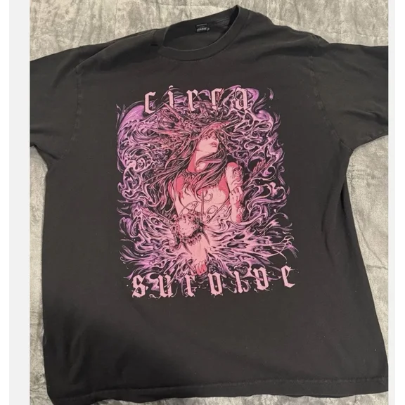 RARE Circa Survive Band Black Unisex T Shirt Full Size S-5XL